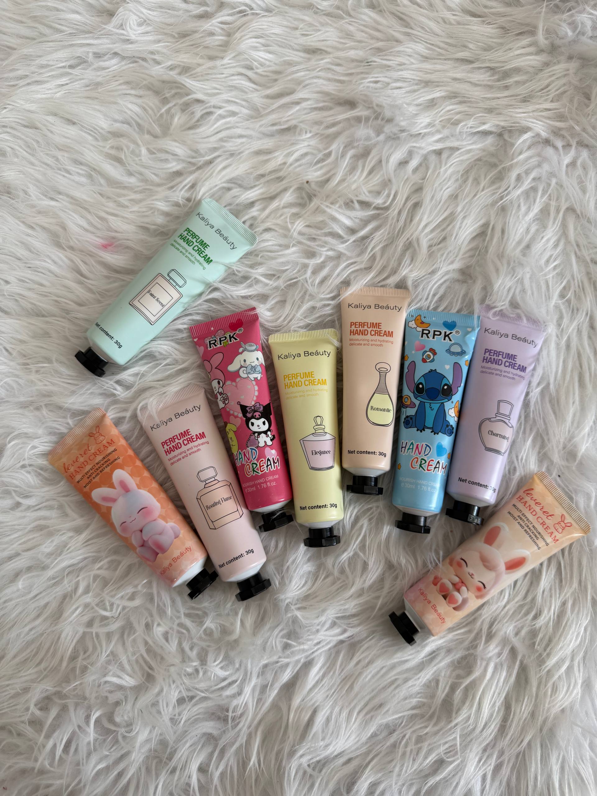 کرم دست عطری فانتزی برند Kaliya Beauty (حجم ۳۰ گرم)